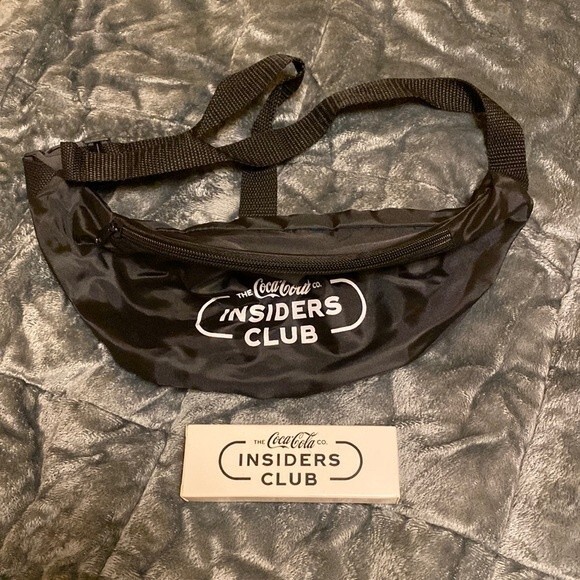 COCA COLA Insiders Club Fanny Pack and Deck of Cards - Picture 1 of 5